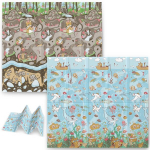 Kokkupandav poroloonmatt 200 x 180 x 1 cm Nukido NK-340 ookeani-maa