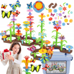 Konstruktor DIY Building Flowers Y0099, 165-osaline