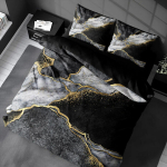 Sat&auml;&auml;npuuvillane voodipesukomplekt, 200x220 cm, 3 tk