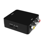 AV-HD multimeediaadapter, 1080P, RCA-HD pistik