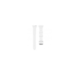 Nutikell Siksniņa Connect 20mm T-buckle Silicone Loop Watch Strap (130mm M/L) White 4752192075392 CONUNI20TSLW (4752192075392)