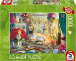 Schmidt Spiele pusle Puzzlezeit with Katze (1000-osaline)