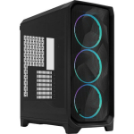 PC korpus - FRACTAL DESIGN - Meshify 3 RGB - E-ATX (277 mm) - 3 ventilaatorit - USB Type C 20 Gbps - Must