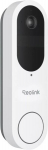 Reolinki turvakaamera Video Doorbell Battery-Powered 4MP Smart Doorbell Camera, valge