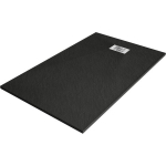 Ristk&uuml;likukujuline Du&scaron;ialus Mexen Hugo SMC, 140 x 90 cm, Black+Inox