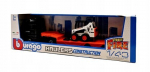 Bburago Mercedes Actros Gigaspace Bobcati laaduriga 1:43