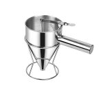 Pannkoogitaigna dosaator, roostevabast terasest alusega, 1200 ml