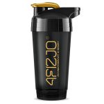 Shaker &scaron;eiker 4FIZJO ULTRA 700 ml must-kuldne &ndash; proteiini &scaron;eiker, spordipudel, toidulisanditele