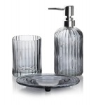 Vannitoa aksessuaaride komplekt Bathlab Ari Grey