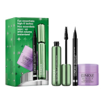Komplekt Clinique Eye Essentials 56651 naistele: ripsmetu&scaron;&scaron;, 10 ml + puhastav palsam, 15 ml + silma kontuurpliiats, 0.34 g
