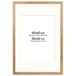 Pruun fotoraam HEN PASS 01 40x60 cm passe-partoutiga (30x40)