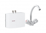 Vooliksoojendaja + seisva segisti EIL 4 Trend + UT Stiebel Eltron, r&otilde;huvaba, 4,4 kW (230 V), valamu alla