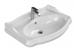 CeraStyle RETRO 1837 seina kinnitatav valamu, sobib m&ouml;&ouml;blile, 80x54 cm, valge