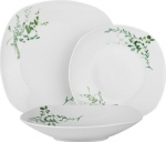 Berlinger Haus portselanist &otilde;htus&ouml;&ouml;gitaldrikute komplekt, 18 tk.