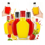 50x klaaspudelid Nobel 250ml korgiga