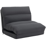 Istmekott voodifunktsiooniga, reguleeritav seljatugi, kokkupandav, kuni 120 kg, 70 x 72 x 56 cm, tumehall