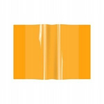 A5 raamatukaan, neoonoranž Pvc, 1 tk.