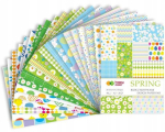 Happy Color Spring A5 plokk, 20 lehte, 80g, vedrumotiivid