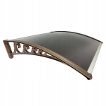 Uksekate Metal-gum, 125x76 cm, pruun