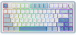 Aula F75 mehaaniline klaviatuur vahet&uuml;kkidega, 75% Hot Swap m&auml;nguklaviatuur, viiekihilised padjad ja klahvid, Bluetooth/juhtmevaba, USB-C, RGB Blue