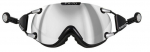 Suusaprillid Casco FX-70 Carbonic, mustad/h&otilde;bedased
