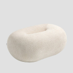 Homla Luncta Pouf, liivakarva, 82&times;52&times;34 cm
