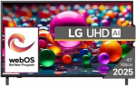 LG 43UA74003LB 43\" 4K UHD AI nutitelevisioon webOS-iga