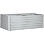 K&otilde;rgendatud terasest peenar taimedele, modulaarne, aeda, r&otilde;dule v&otilde;i terrassile, 180&times;90&times;60 cm, 1 tk