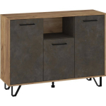 Kummut Meblocross Boss Bos-04 3D, pruun/hall