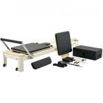 Pilates reformer masin, 245x71x93 cm, topeltvastupanu, alumiinium