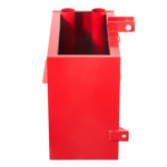 Ballastkast, 61.5x38.3x55 cm, punane, teras