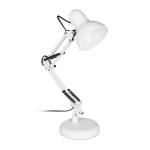 Laualamp 60x15cm., valge/must