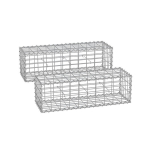 2 gabiooni komplekt 100x30x30cm, h&otilde;bedane