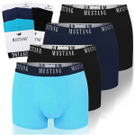 Bokserid meestele, Mustang, puuvillased, v&auml;rvilised logoga, 4 tk.