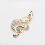 Unikaalse disainiga pross , Treble clef ,1 kp.