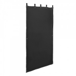 Helisummutav tekk 203.2x121.9 cm must, helikindel kardin