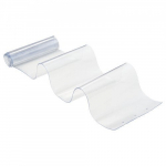PVC ribakardin, 2.4x2.1x0.2 cm, l&auml;bipaistev, veekindel plastik