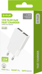 D-Fruit seinalaadija 12W 2xUSB-A DF148