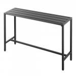 Baarilaud, 140x37.5x98 cm, Must, Metall, &Otilde;uem&ouml;&ouml;bel