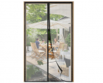 Sailimay magnetiline s&auml;&auml;sev&otilde;rk uksele 90x215 cm, must