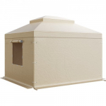Paviljoni kate, 3.05x3.65 m, beež, PE materjal
