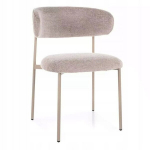 Elton Brego modernne polsterdatud s&ouml;&ouml;gitool &ndash; liivakarva beež