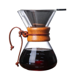 Aeglase valmistamise kohvipott V60 filtriga, 400 ml, 1 tk.
