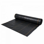 Umbrohut&otilde;rjekangas Bradas, 110 g/m&sup2;, 1 x 10 m, must