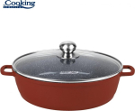Alumiiniumist pott keraamilise kattega 11L, HR-JLG-J40JCR, COOKING BY HEINNER