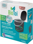 BioToi bioloogiline vahend BranQ k&auml;mpingtualettidele, 5 x 25 g