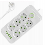 Pikendusjuhe lisapistikupesadega, 2 meetrit