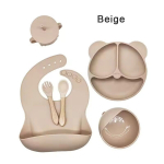 Silikoonist beebis&ouml;&ouml;tmiskomplekt, 6 osa, mitmeotstarbeline