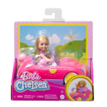 S&otilde;iduk Mattel Barbie Chelsea HXN05, roosa