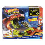 Hot Wheels pabaisų sunkvežimiai &bdquo;Snake Slam Takedown&ldquo; paleidimo žaidimų rinkin JJN44